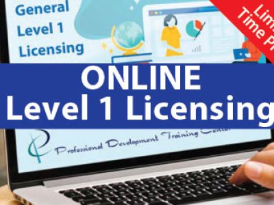 General Level 1 Licensing – Online with video lessons ~ UPDATED ~