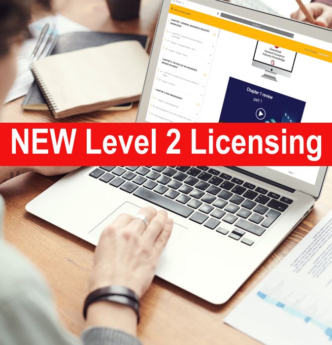 NEW Level 2 Licensing Course Online! Matches new AIC exam! PDTC